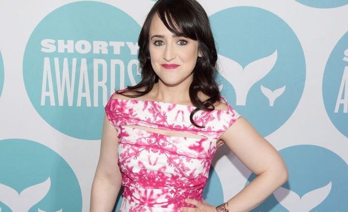 Mara Wilson at an awards ceremony