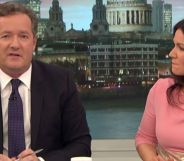 Piers Morgan and Susanna Reid on GMB