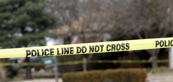 PARK CITY, KS - FEBRUARY 26: Police tape hangs across the street in front of the house that Dennis Rader lives in February 26, 2005 in Park City, Kansas. Rader is the suspect whom police have arrested on suspicion of first-degree murder in connection with the 10 deaths now tied to the serial killer known as BTK. (Photo by Larry W. Smith/Getty Images)PARK CITY, KS - FEBRUARY 26: Police tape hangs across the street in front of the house that Dennis Rader lives in February 26, 2005 in Park City, Kansas. Rader is the suspect whom police have arrested on suspicion of first-degree murder in connection with the 10 deaths now tied to the serial killer known as BTK. (Photo by Larry W. Smith/Getty Images)