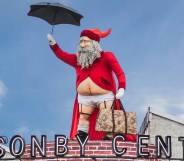 Ponsonby Central's gender neutral Santa Claus, which pays tribute to Mary Poppins