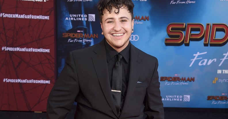 Zach Barack at the Spider-Man Far From Home premiere