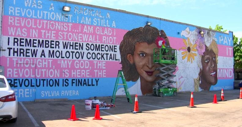 Marsha P Johnson and Sylvia Rivera