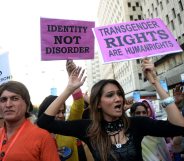 Pakistani transgender protestors (ASIF HASSAN/AFP/Getty Images)