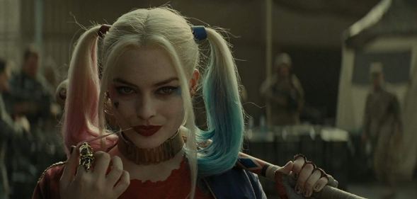 Margot Robbie plays Harley Quinn in 2016 film Suicide Squad.