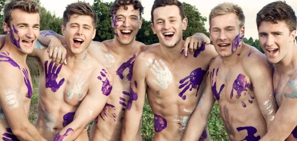 The picture the Warwick Rowers nudes used to illustrate a post celebrating Human Rights Day, which Instagram deleted.