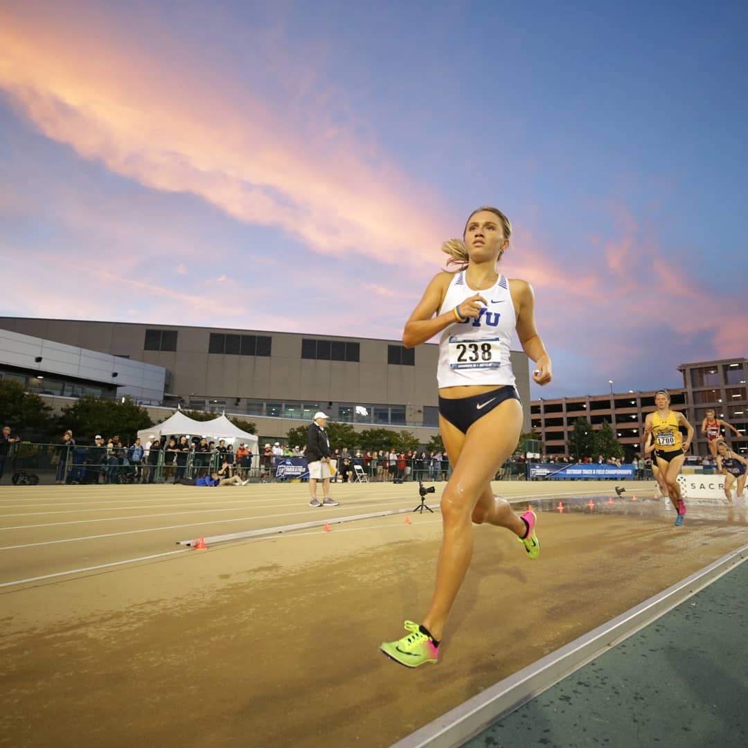 Student athlete emma gee BYU