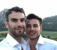 Figure skaters Eric Radford and Luis Fenero get married