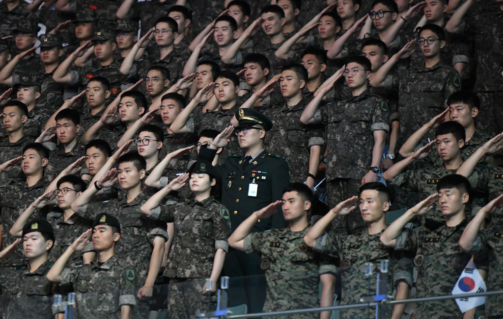 South Korea soldiers