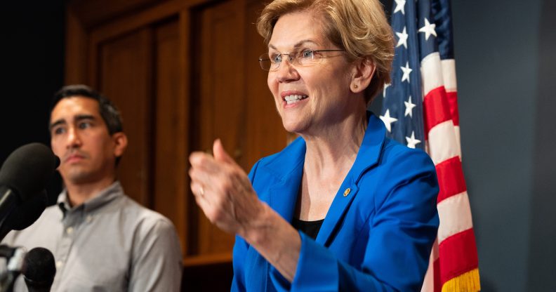 U.S. Senator Elizabeth Warren reintroduced PRIDE Act