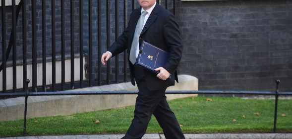 Robert Buckland outside Downing Street