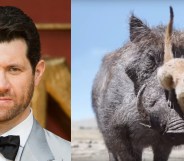 Billy Eichner attends The Lion King European Premiere at Leicester Square on July 14, 2019 in London, England.