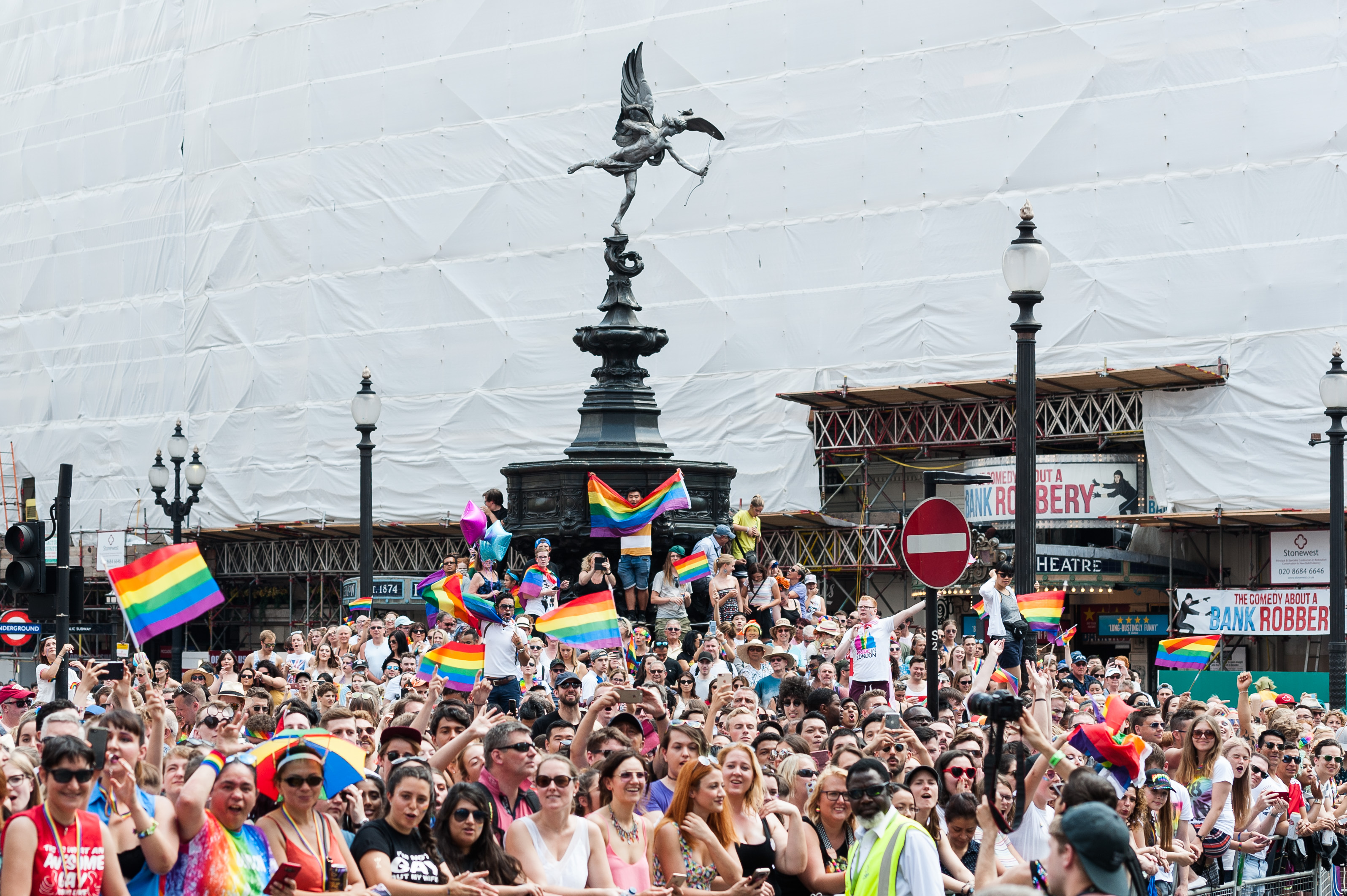 Syrian refugees have arrived in time to join in with Pride