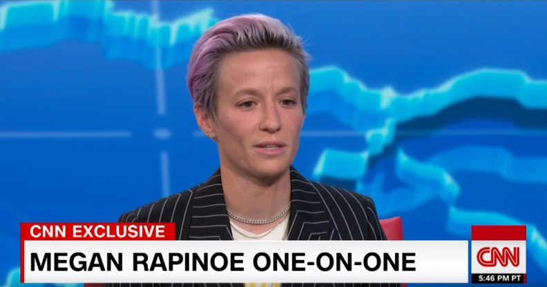 Women's World Cup champion Megan Rapinoe