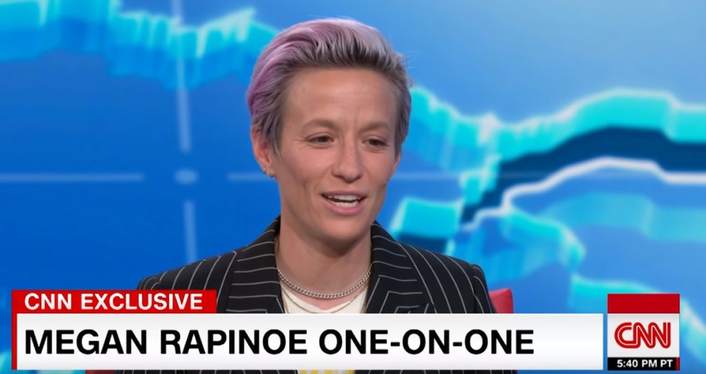 Women's World Cup champion Megan Rapinoe