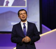 Democratic presidential candidate and South Bend, Indiana mayor Pete Buttigieg