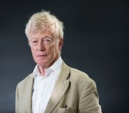 Roger Scruton attends the Edinburgh International Book Festival on August 15, 2016 in Edinburgh, Scotland.