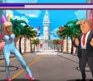 Pride Run allows players to take on Donald Trump