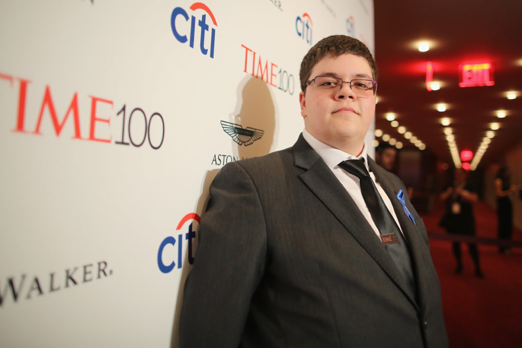 Gavin Grimm attends the 2017 Time 100 Gala at Jazz at Lincoln Center on April 25, 2017 in New York City.