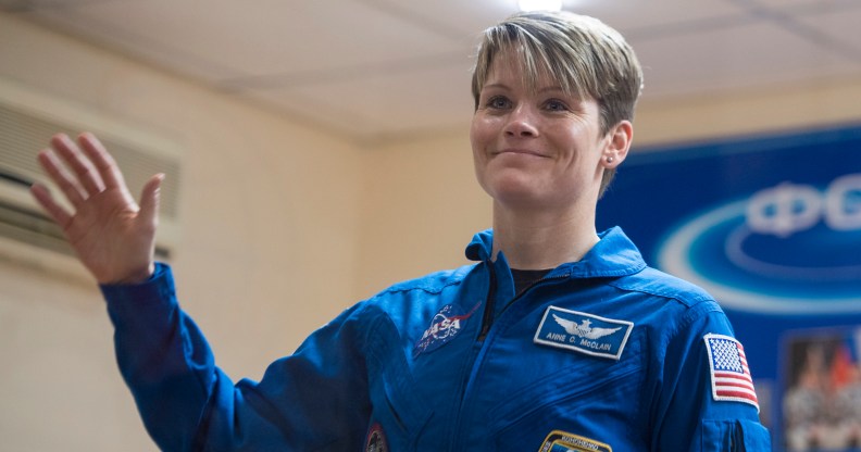 NASA astronaut Anne McClain