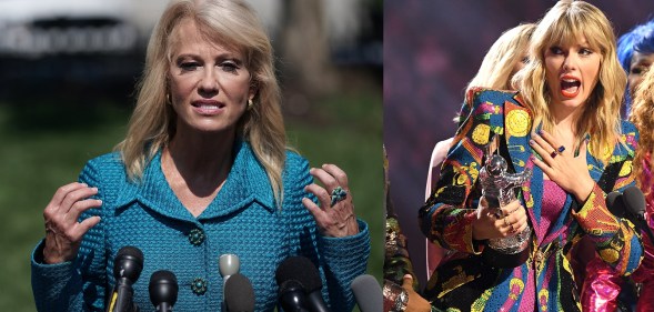 Kellyanne Conway decided to sing a Taylor Swift song on live TV