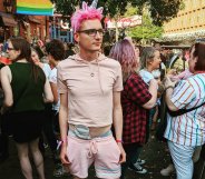 Man shows off ileostomy bag at Manchester Pride for an important reason