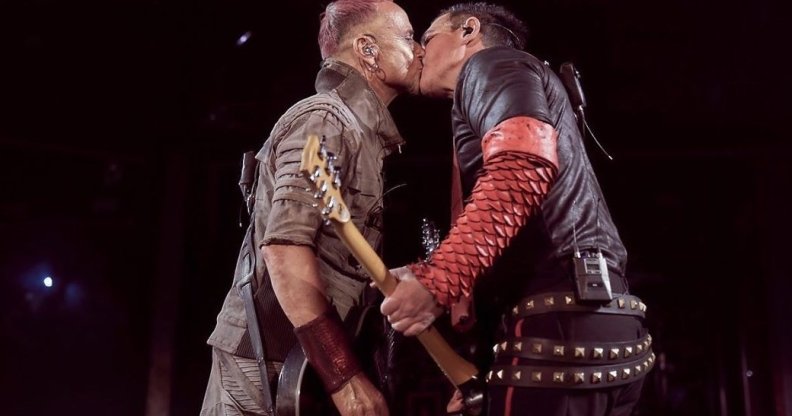 Rammstein kiss