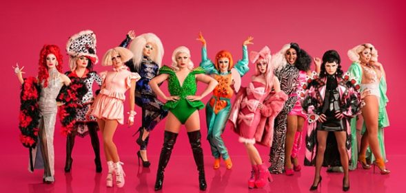 The cast of RuPaul's Drag Race UK