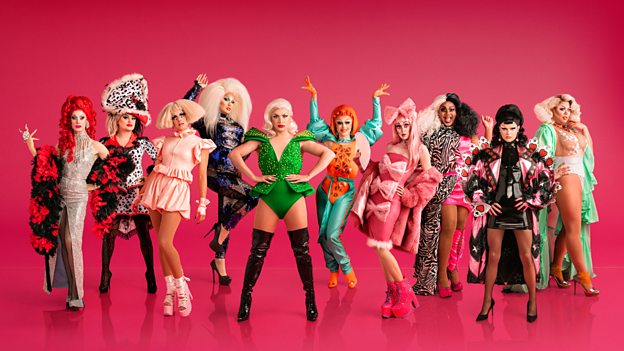 The cast of RuPaul's Drag Race UK