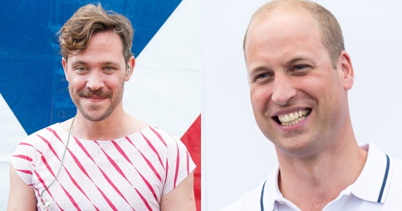 Will Young and Prince William