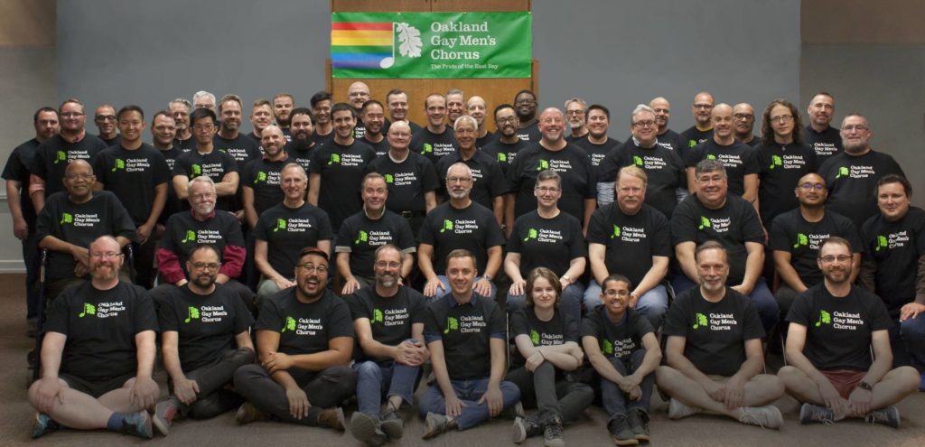 The Oakland Gay Men's Chorus faced vandalism