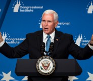 Vice President Mike Pence speaks at the 2019 House Republican Conference Member Retreat Dinner in Baltimore on Friday September 13, 2019.