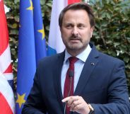 Gay prime minister Xavier Bettel