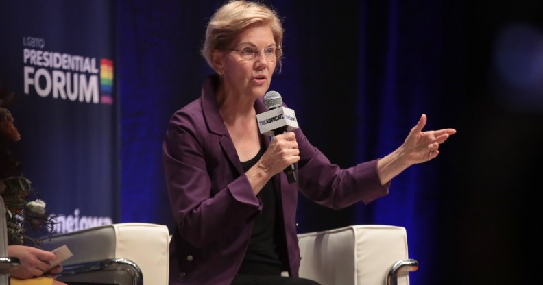 Elizabeth Warren at LGBT forum