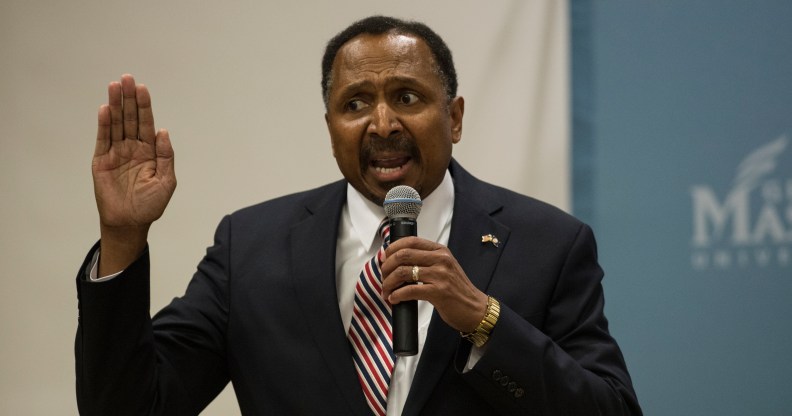 Christian rent-a-mouth radio host E.W. Jackson