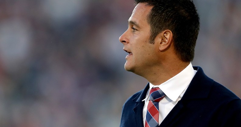 Head coach Mike Petke of Real Salt Lake