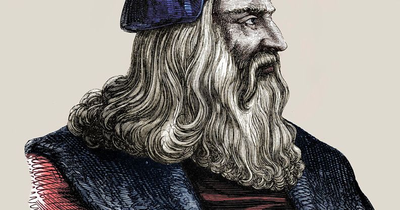 15th century comic strip reveals Leonardo da Vinci was mocked for being gay