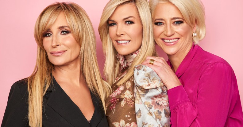 Tinsley Mortimer, Sonja Morgan, and Dorinda Medley