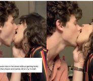 Singers Shawn Mendes and Camila Cabello "kissing" has got LGBT+ Twitter thinking the same thing (Instagram)