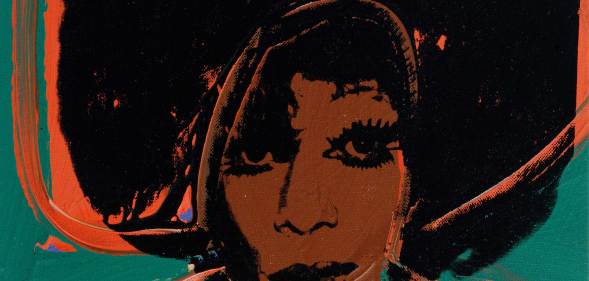 'Helen/Harry Morales', part of 'Ladies and Gentleman' series by American pop artist Andy Warhol. (The Andy Warhol Foundation for the Visual Arts, Inc / Artists Right Society (ARS), New York and DACS, London)