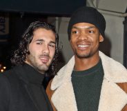 Graziano di Prima (L) and Johannes Radebe. (Keith Mayhew/SOPA Images/LightRocket via Getty Images)