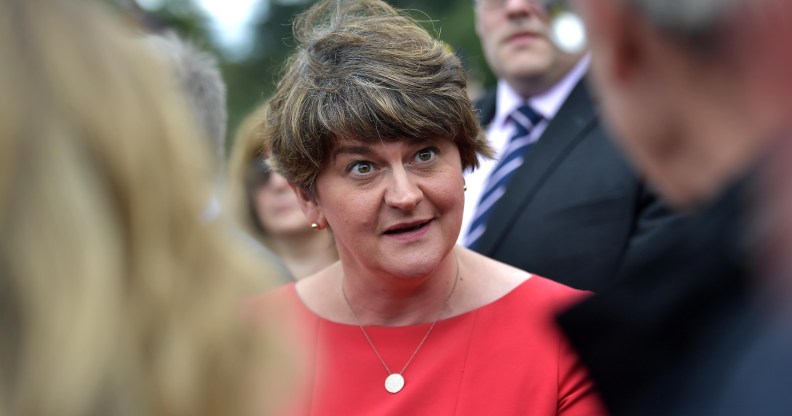 DUP leader Arlene Foster