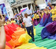 Sadiq Khan vows to support LGBT+ community if re-elected London mayor