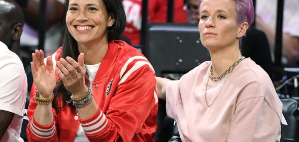 Megan Rapinoe and Sue Bird