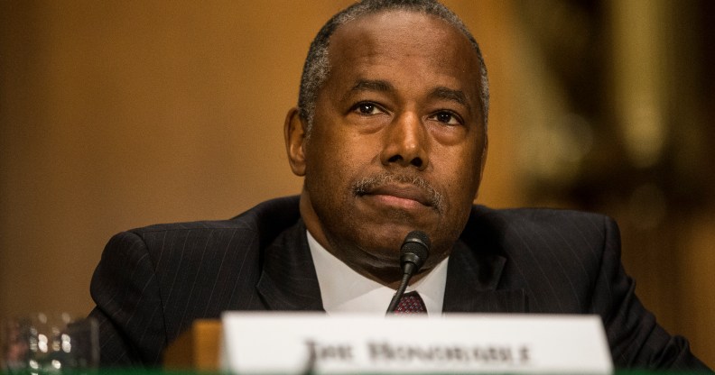 Housing and Urban Development Secretary Ben Carson