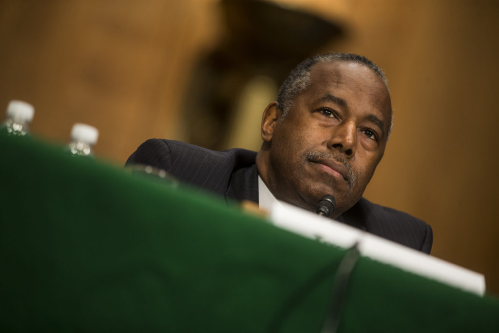 Housing and Urban Development Secretary Ben Carson 