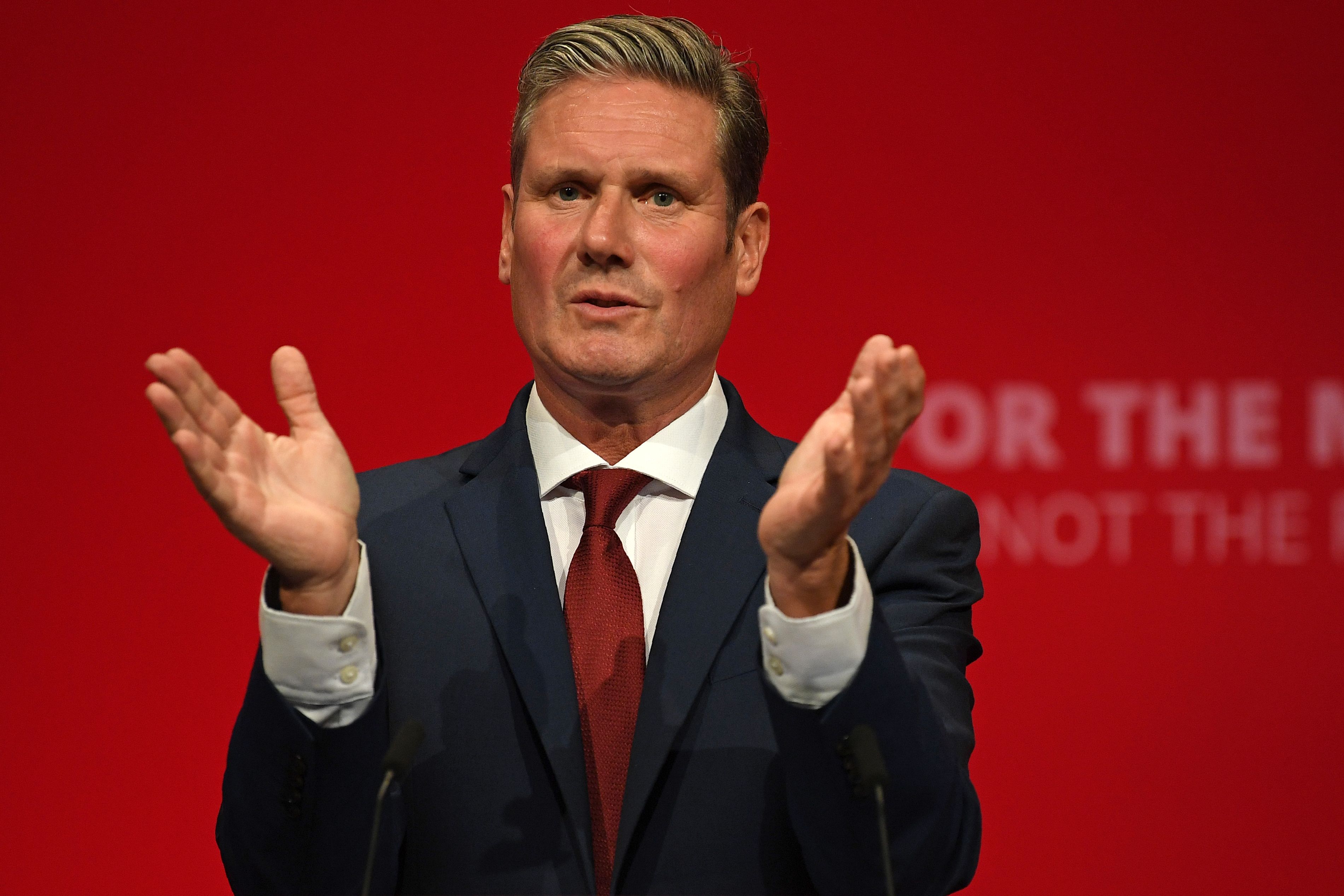 Labour Party Shadow Brexit Secretary Keir Starmer