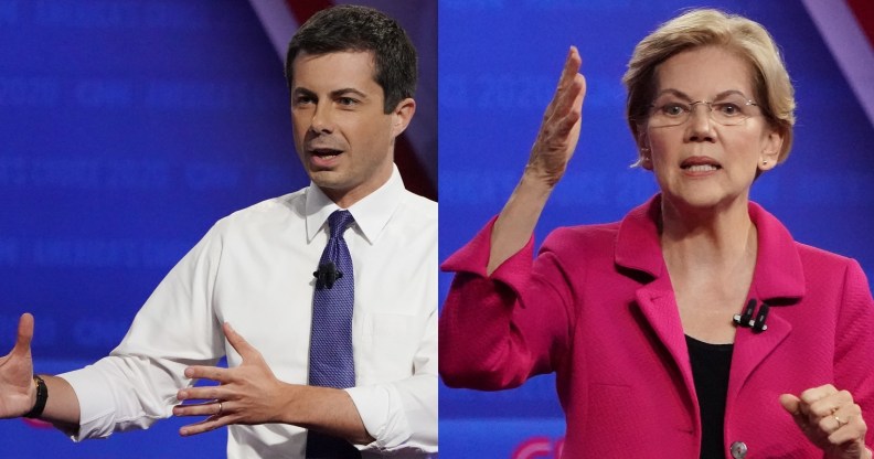 Pete Buttigieg and Elizabeth Warren explained why they don't support plans to scrap tax exemption status for churches