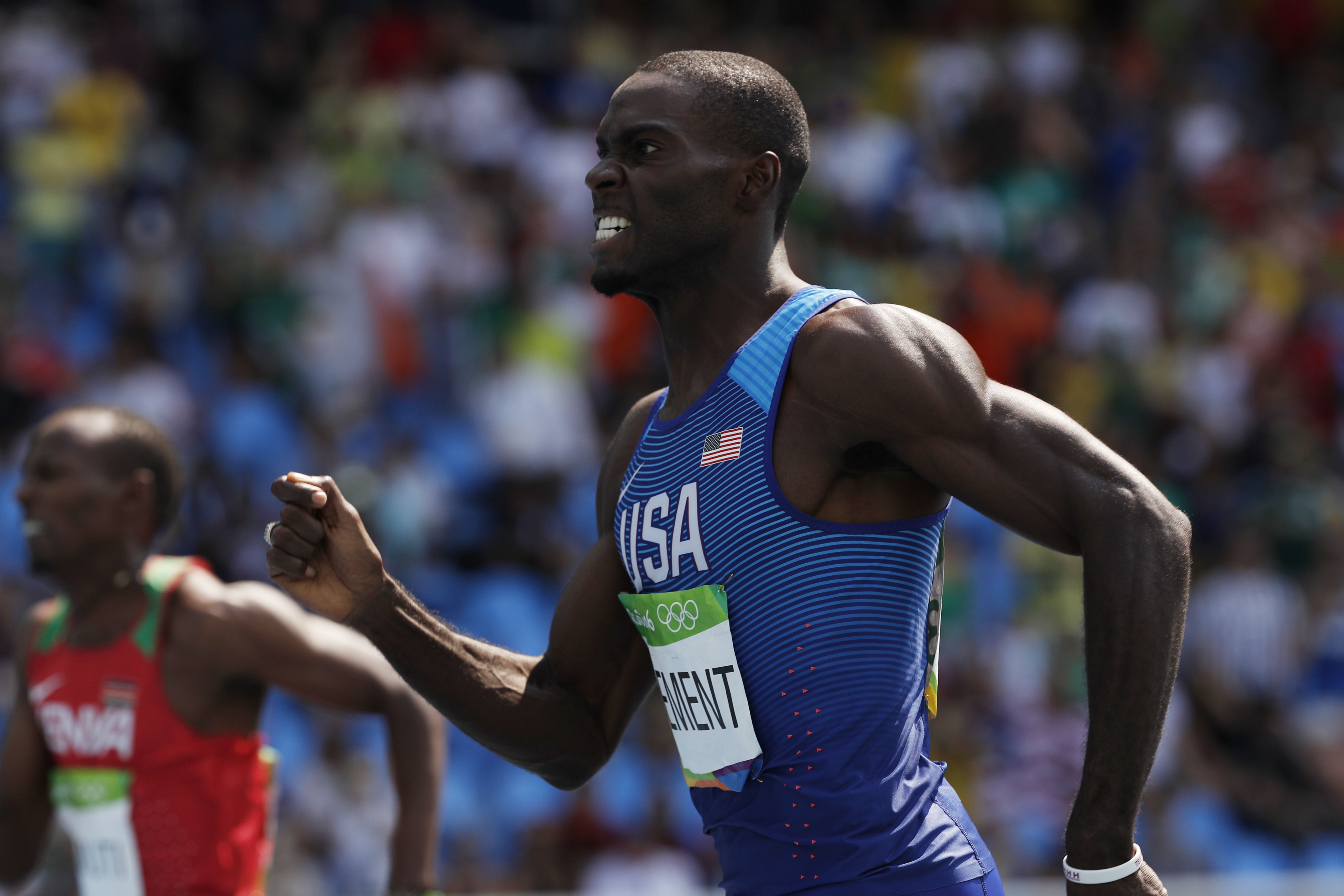 Olympic Champion Kerron Clement