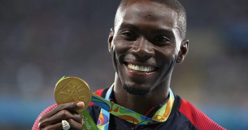 Olympic Champion Kerron Clement