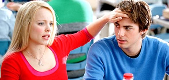 Rachel McAdams and Jonathan Bennett in Mean Girls. (Mean Girls/IMDb)